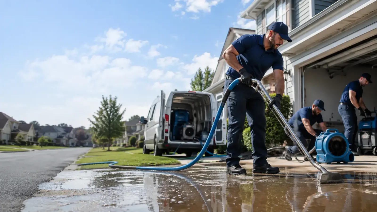 Flood Damage Restoration in Higden, AR